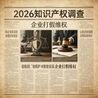 2026年一季度知识产权调查数据曝光！企业打假维权需求见涨