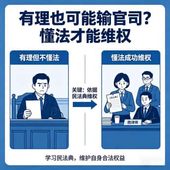 有理也可能输官司？懂法才能维权！民法典教你避开维权路上最容易踩的10个雷区